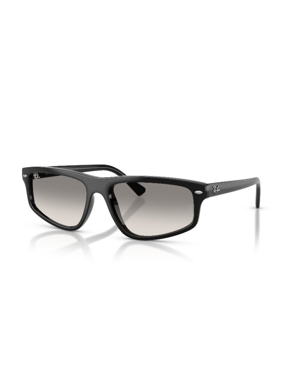 New Ray-Ban Unisex Sunglasses Black Grey Lens Acetate Frame Ray Ban RB2225 901